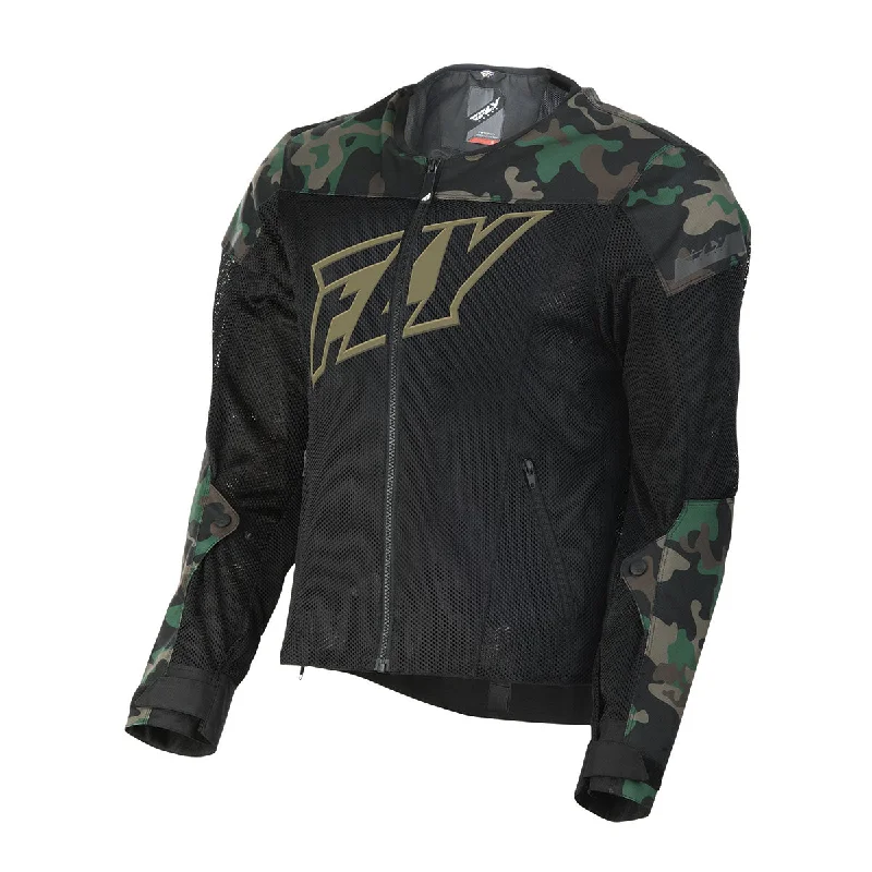 Minimalist titanium camping fork-FLY Racing Flux Air Jacket