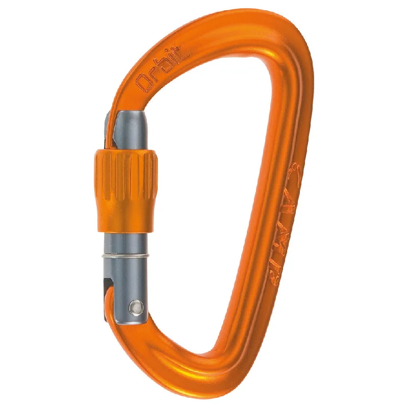 Portable electric camping toaster-Orbit Lock Screwgate Carabiner