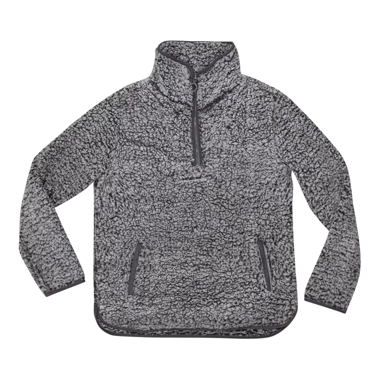 Air-cooled hiking pullover-Thread and Supply 1/4 Zip Sherpa Fleece Sweatshirt - Women's