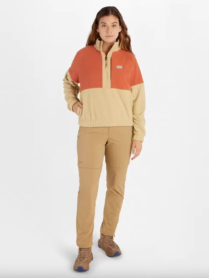 Reinforced trekking anchor rope-Marmot Retro Rocklin 1/2-Zip Fleece