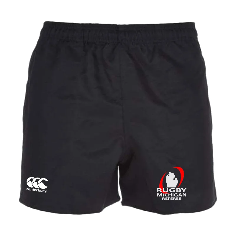 Reinforced nylon trekking rope-Rugby Michigan Referee Society Advantage Rugby Shorts by Canterbury