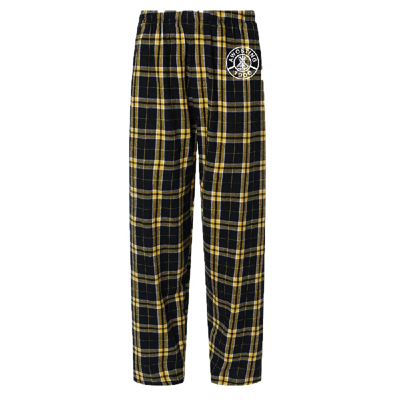 Padded site slippers-Awosting Unisex Pajama Pants