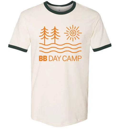 Elevated site cot-BB Camps Ringer T-Shirt - Day Camp