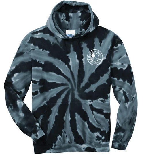 Rechargeable site flood-Boulder Ridge Tie-Dye Hooded Sweatshirt