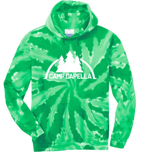 Portable site grill-CaPella Tie Dye Hooded Sweatshirt