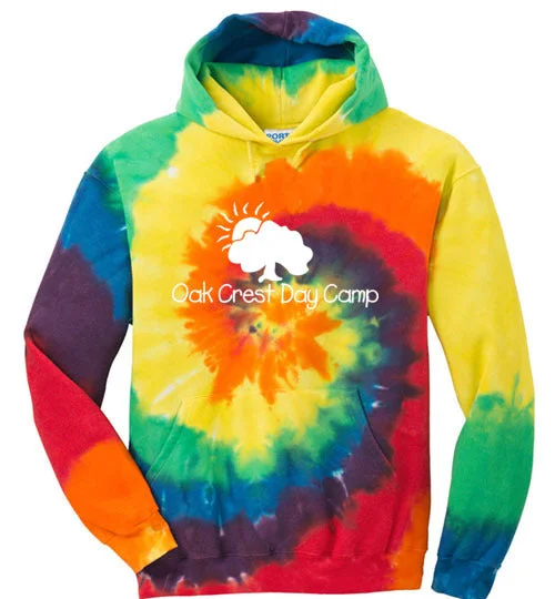 Lightweight site blade-Oak Crest Tie-Dye Hooded Sweatshirt