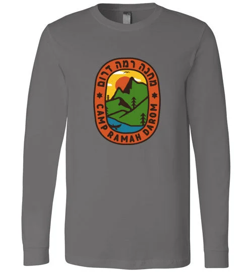 Cast site pot-Canvas Long Sleeve T-Shirt - Mountain