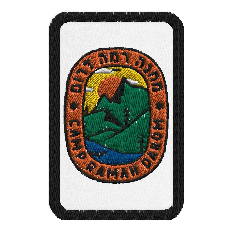 Canvas site vinyl-Embroidered Patches - Mountain