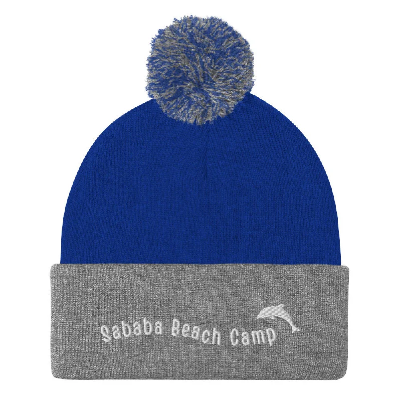 Folding site bed-Sababa Pom-Pom Beanie