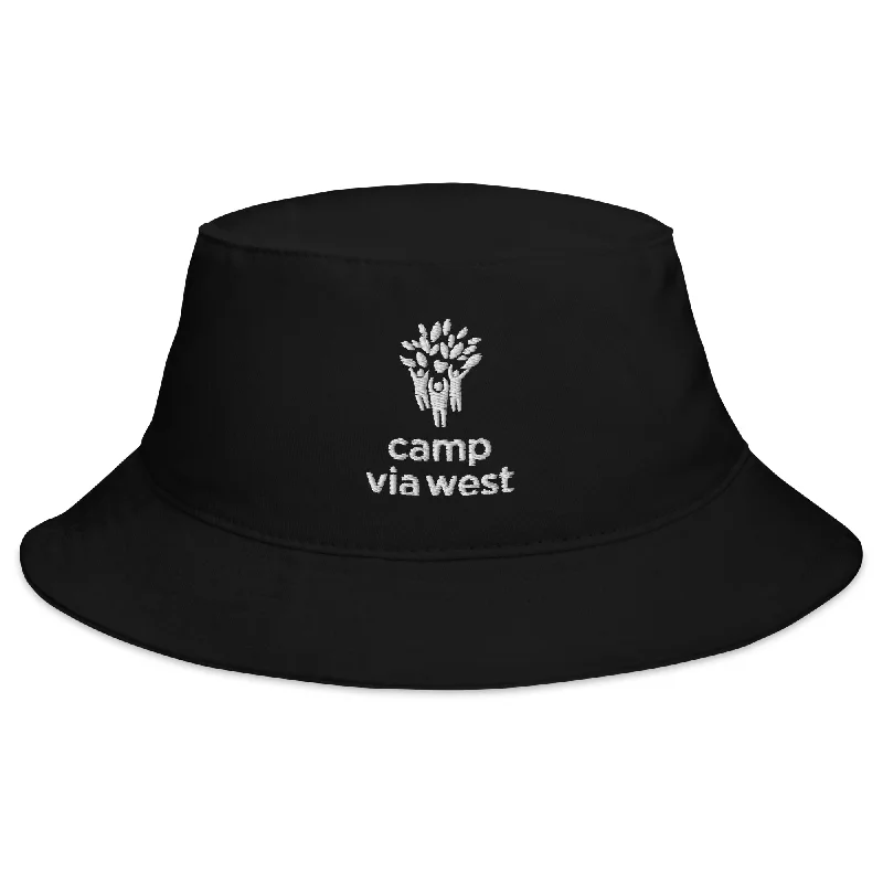 Compact dish drainer-Via West Classic Bucket Hat