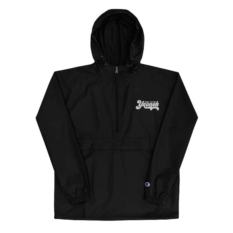 Folding site bunk-Yavneh Embroidered Champion Packable Jacket V1