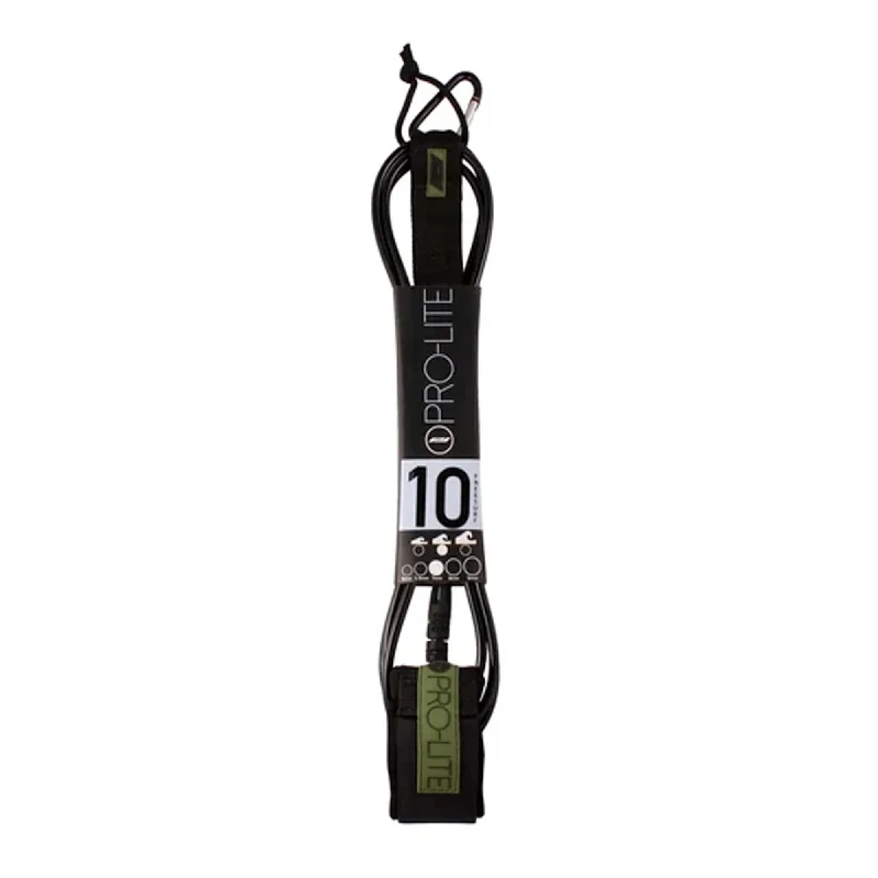 Pressure-relieving camping mat-Pro-Lite 10' Freesurf Surfboard Leash - Black