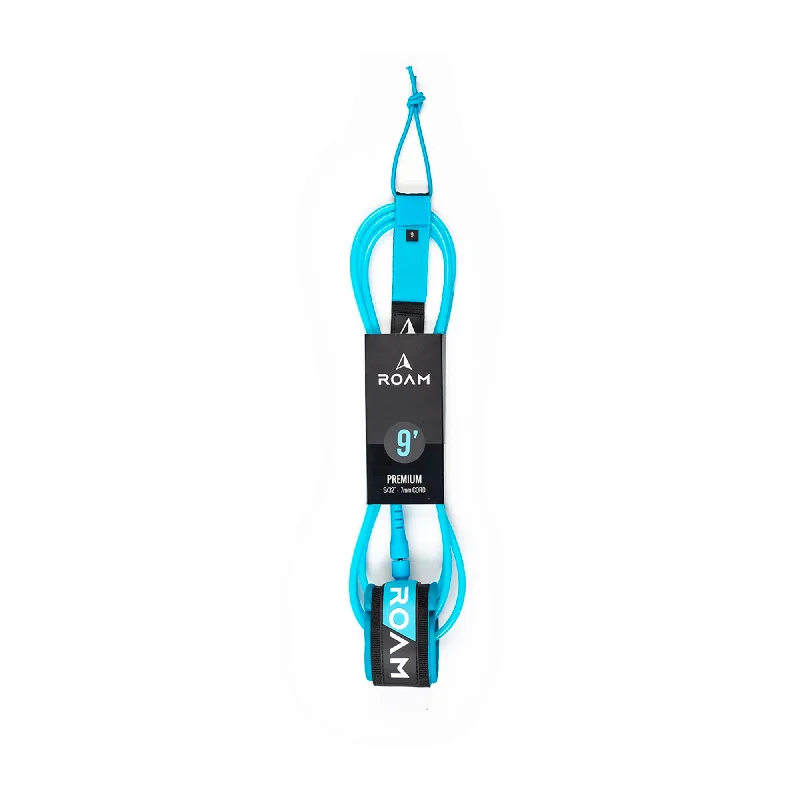 Non-stick enamel hiking fry pan-Roam 9' Premium Surfboard Leash - Blue